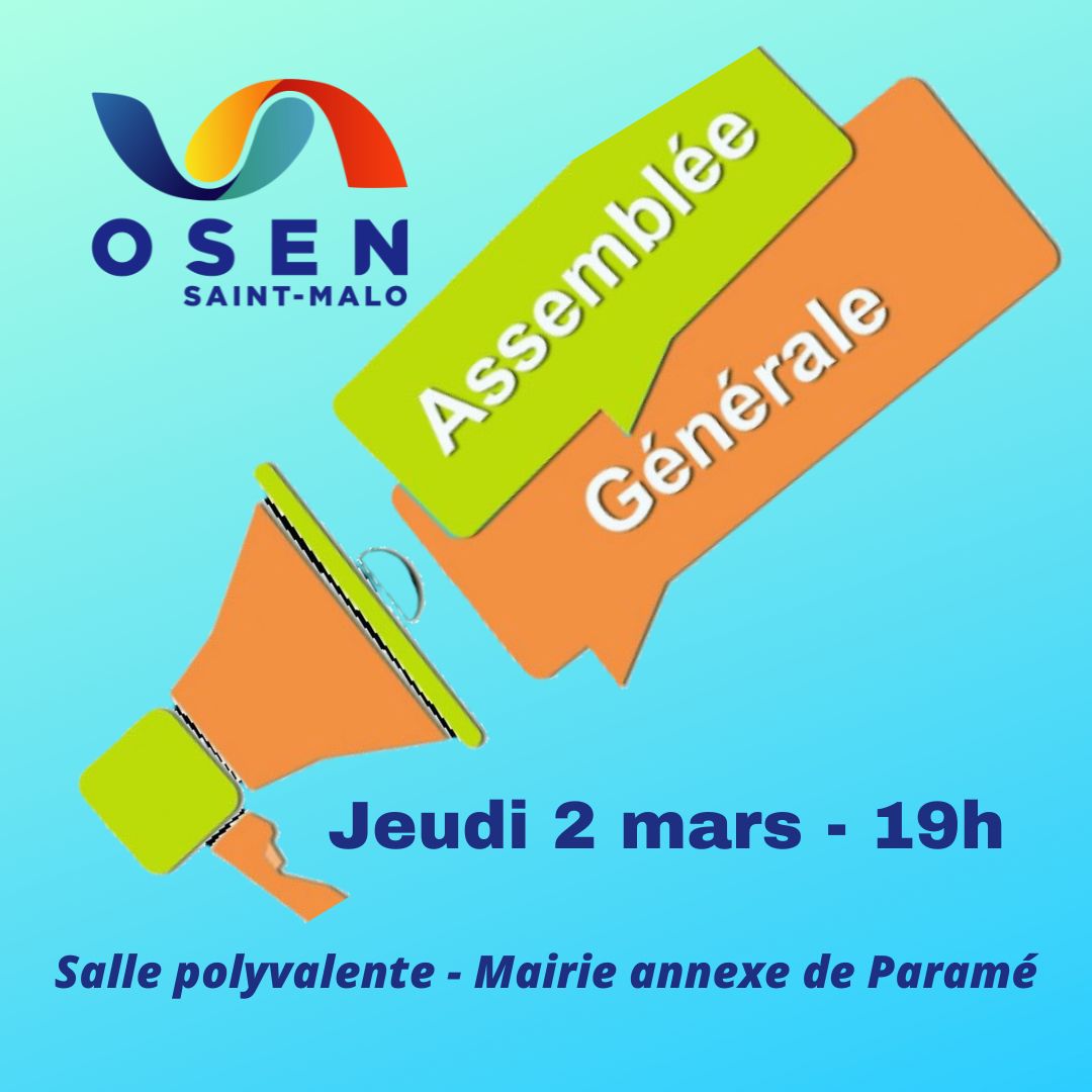 assemblée générale OSEN 2023 Saint-Malo
