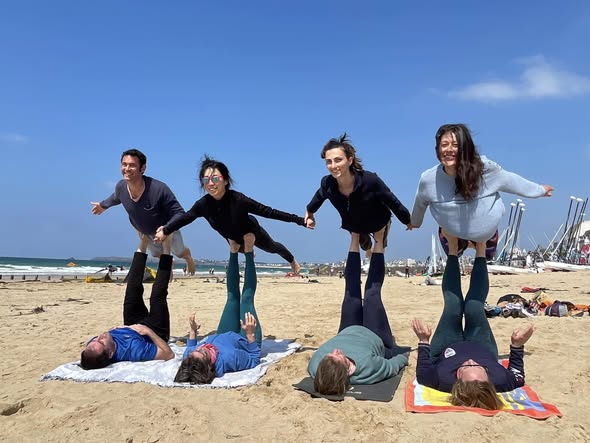 Association Bretonne Tai Chi Chuan Saint-Malo cours sur la plage