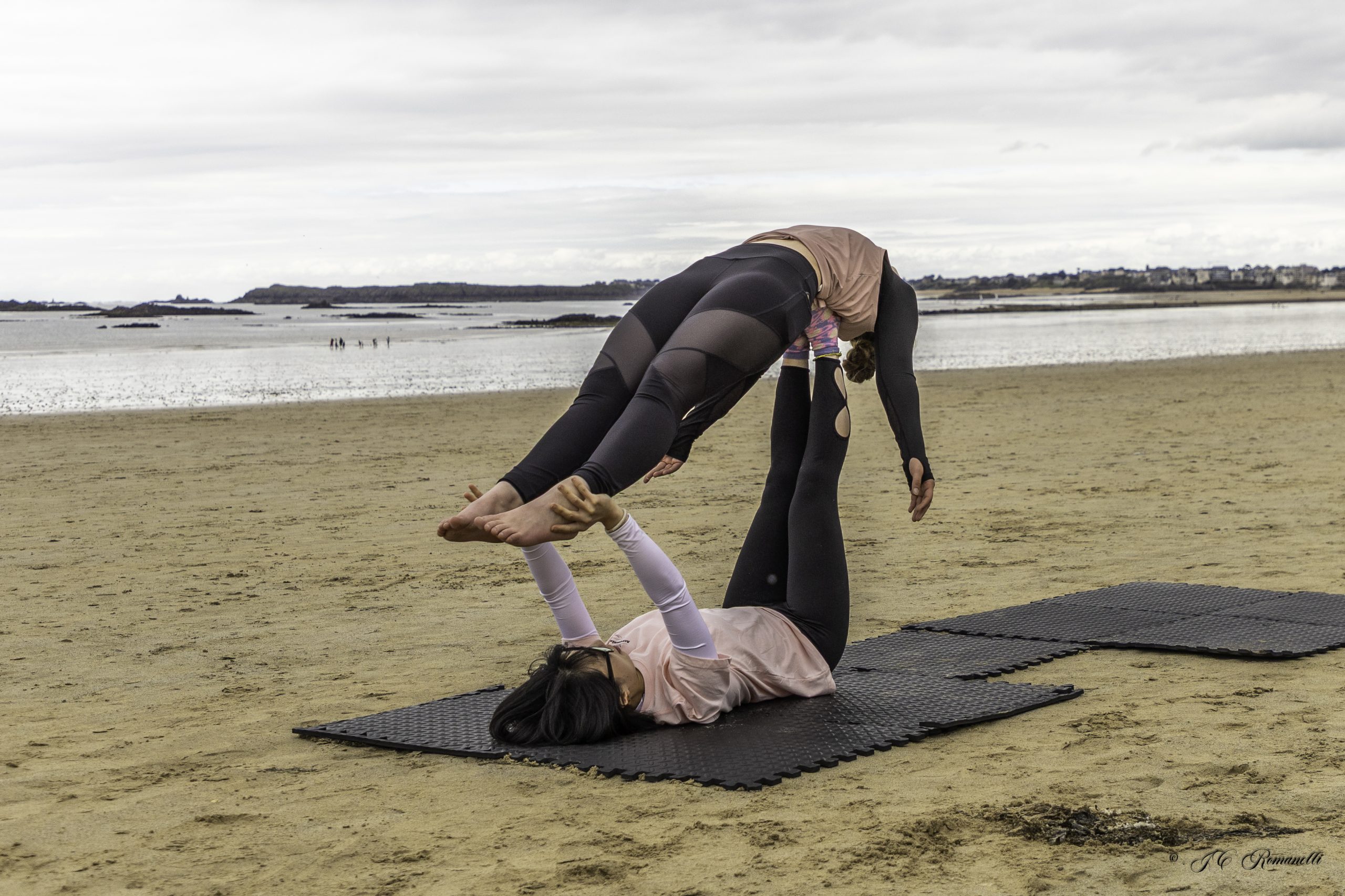 Association Bretonne Tai Chi Chuan Saint-Malo cours sur la plage