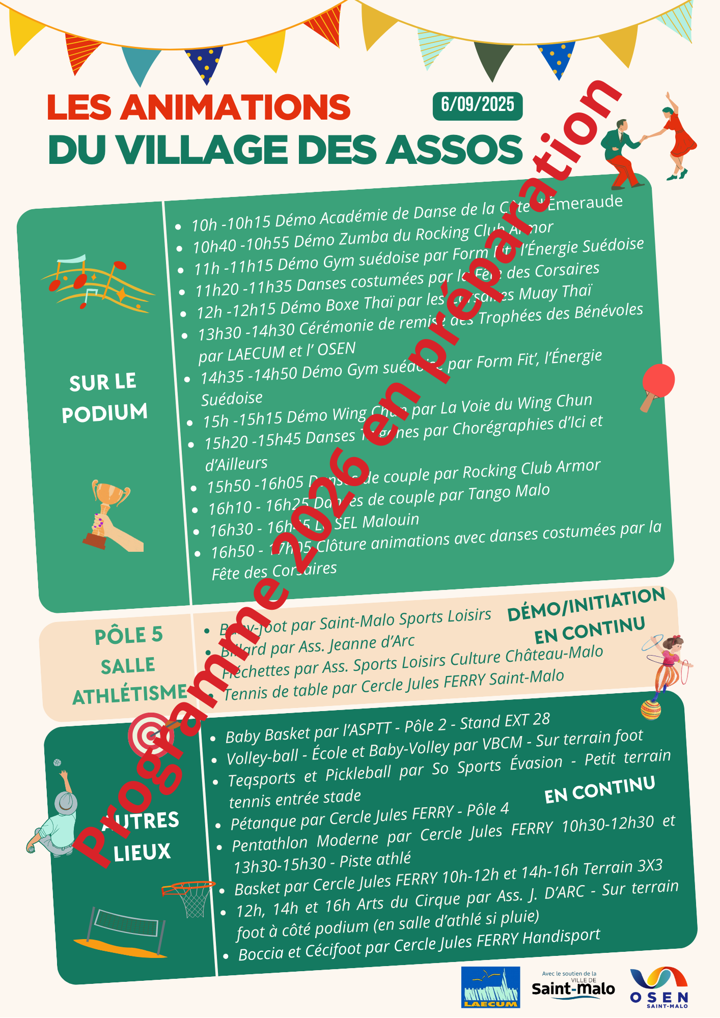 Programme Animations VDA 2026 en préparation (2)