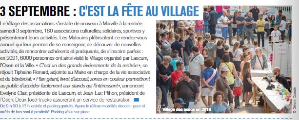 Village associations 2022 MaloMag_Saint-Malo
